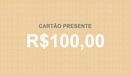 Cartão Presente Luz & Prata 22